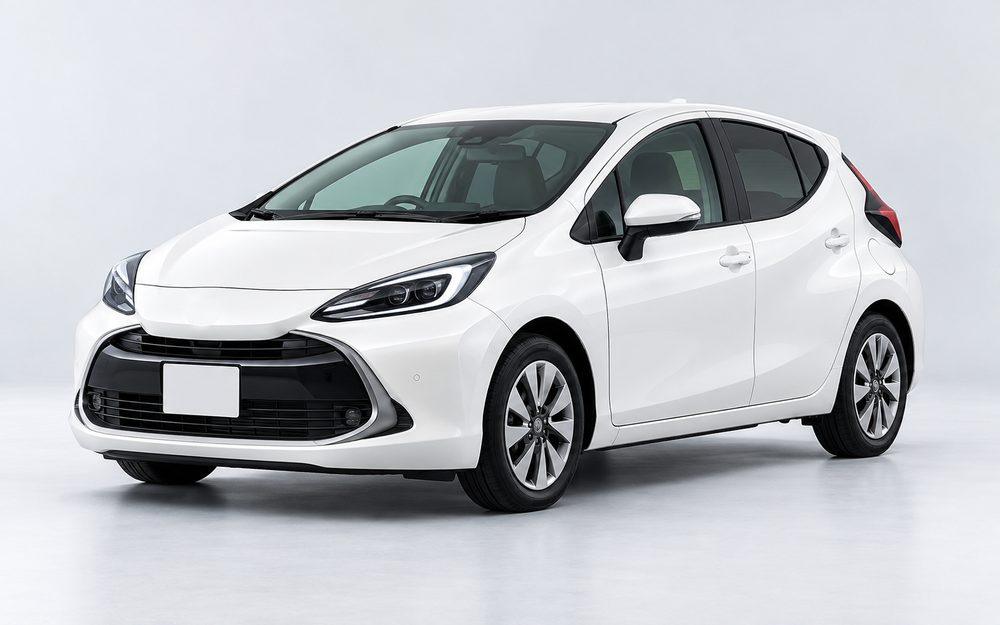 Toyota Aqua Hybrid rental in Auckland
