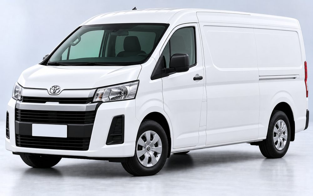 Toyota HiAce Cargo Van rental in Auckland
